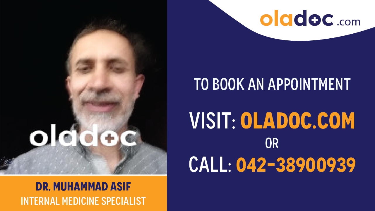 Book appointment with Dr.Muhammad Asif-best Internal Medicine Specialist in Rawalpindi